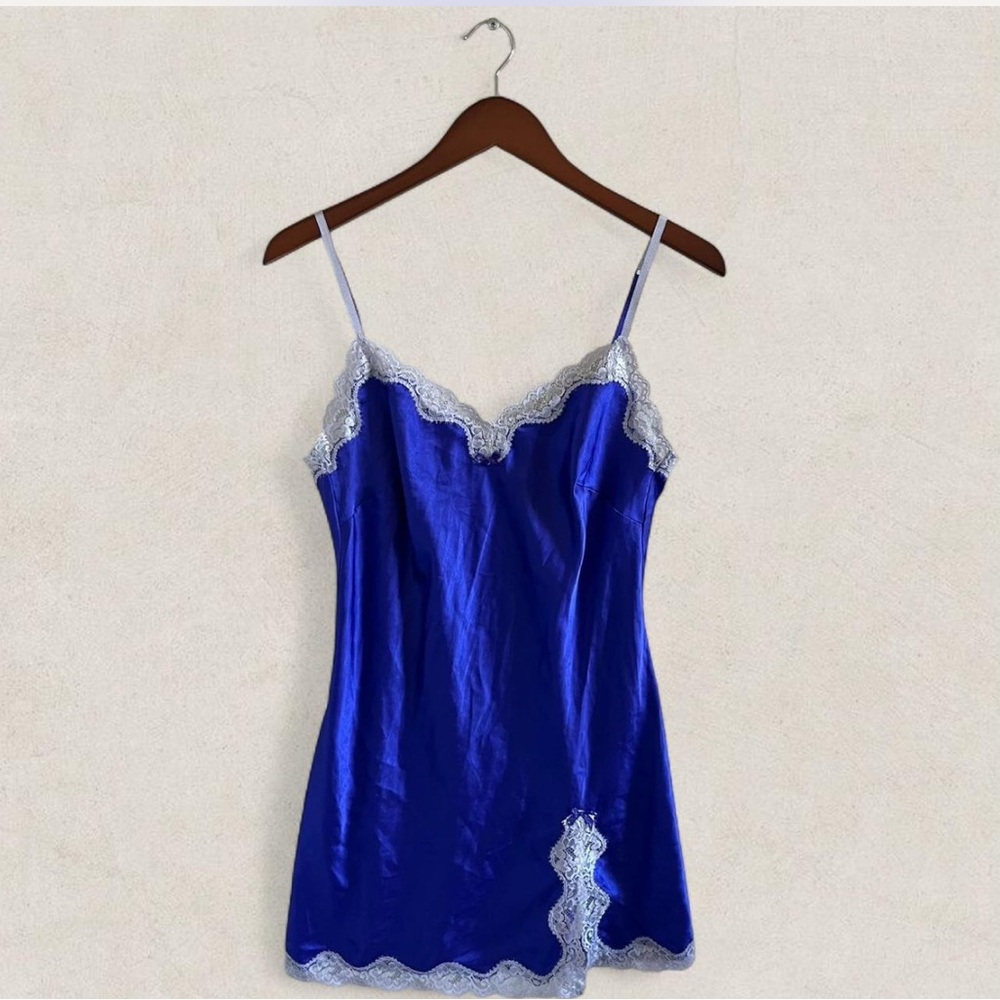 Victoria's Secret Purple Satin Slip